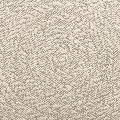 Rug ZIZUR Jute Look Indoor and Outdoor Round Cream 120 x 170 cm