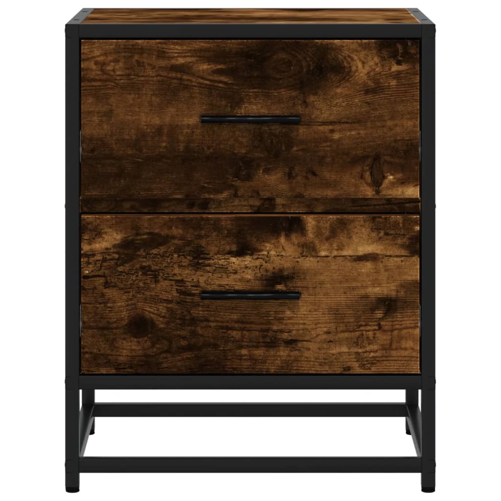 Bedside Cabinet 40x31x50 cm Engineered Wood Smoked oak
