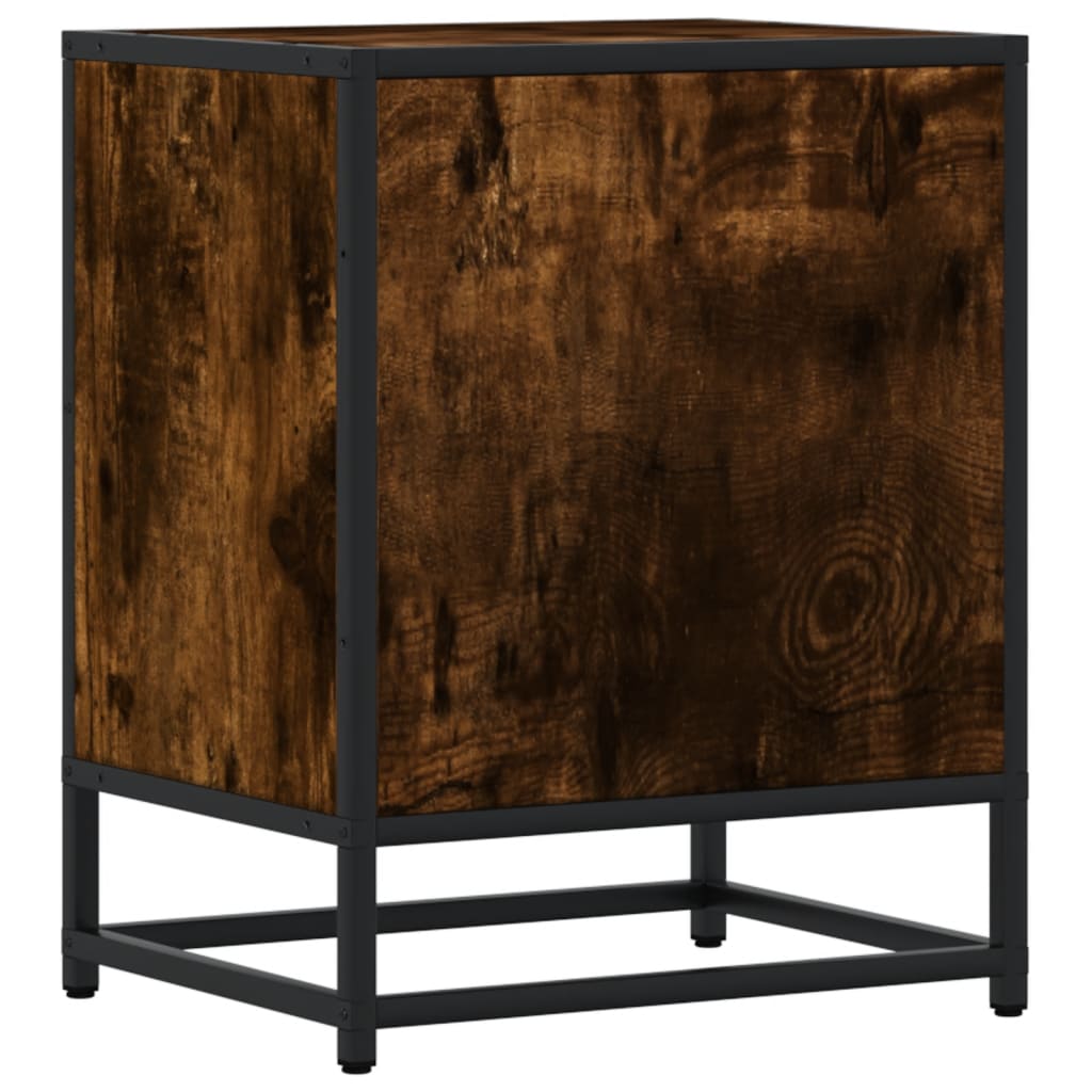 Bedside Cabinet 40x31x50 cm Engineered Wood Smoked oak
