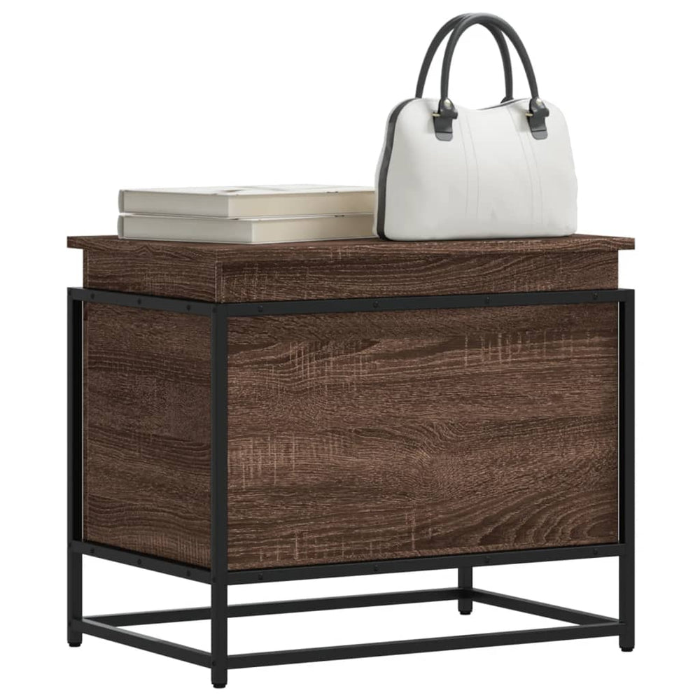 vidaXL Storage Box with Lid 40x40x51.5 cm Engineered Wood