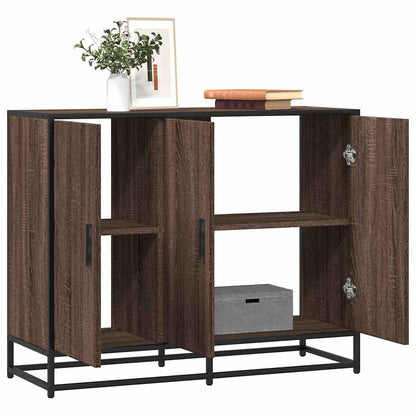 Sideboard 94x35x76 cm Engineered Wood Brown oak