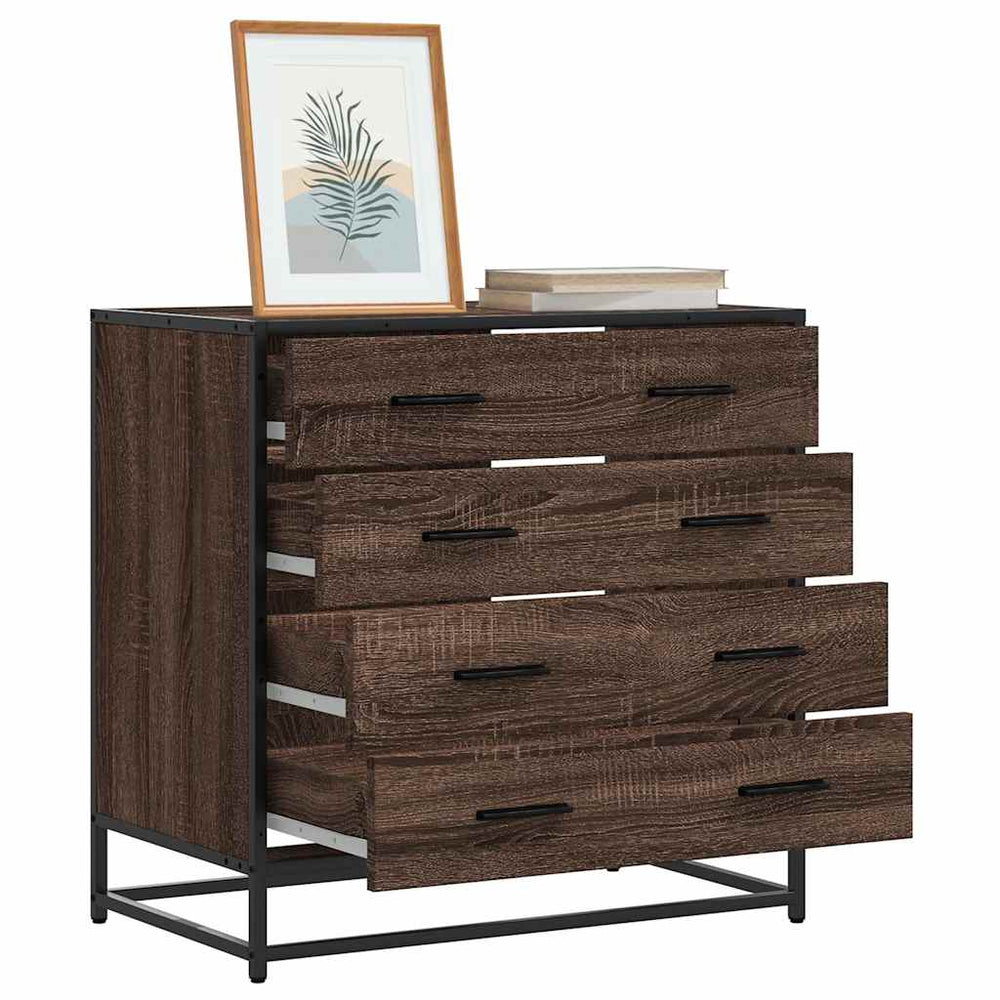 vidaXL Drawer Cabinet 70x41x70 cm Engineered Wood