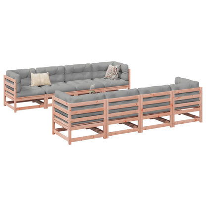 vidaXL 9 Piece Garden Sofa Set Solid Wood Douglas Fir 1