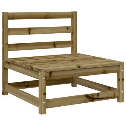 vidaXL 9 Piece Garden Sofa Set Impregnated Wood Pine 5