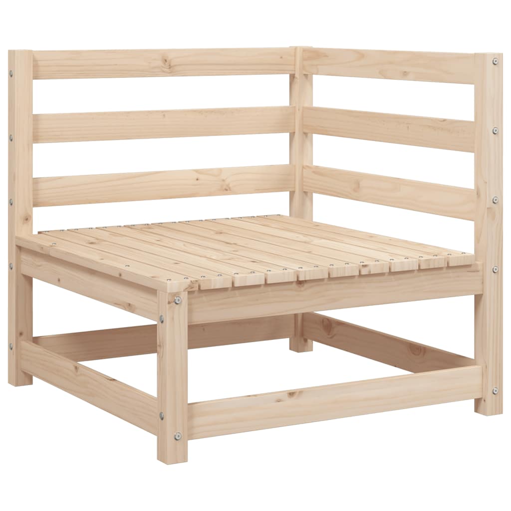 vidaXL 12 Piece Garden Sofa Set Solid Wood Pine 4