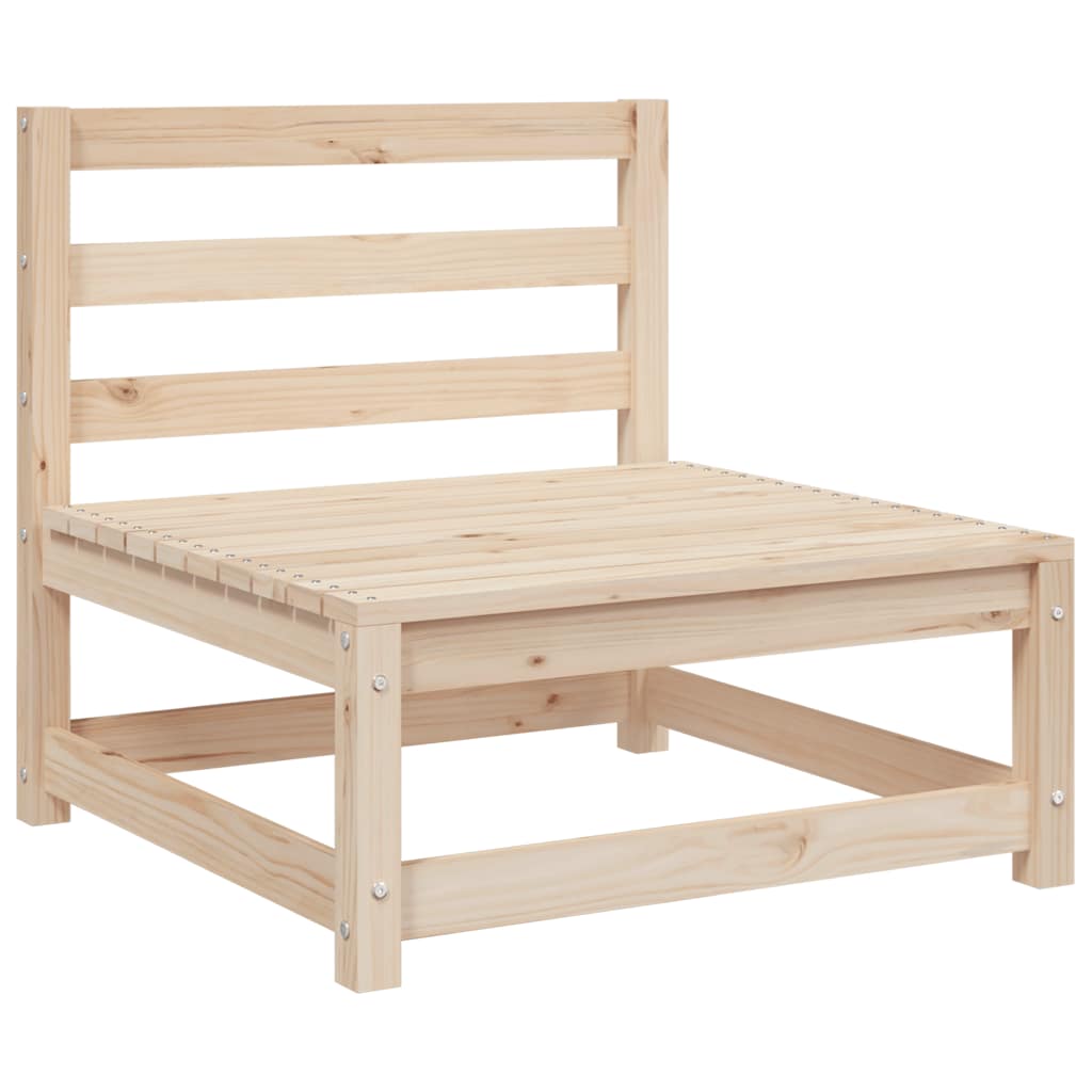 vidaXL 12 Piece Garden Sofa Set Solid Wood Pine 6