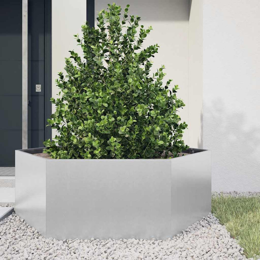 vidaXL Planter Rusty 138x120x45 cm Corten Steel