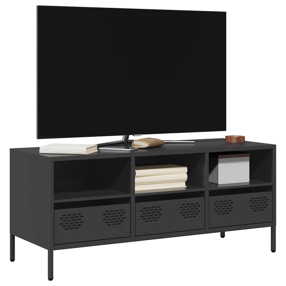vidaXL TV Cabinet 101.5x39x43.5 cm Cold-rolled Steel
