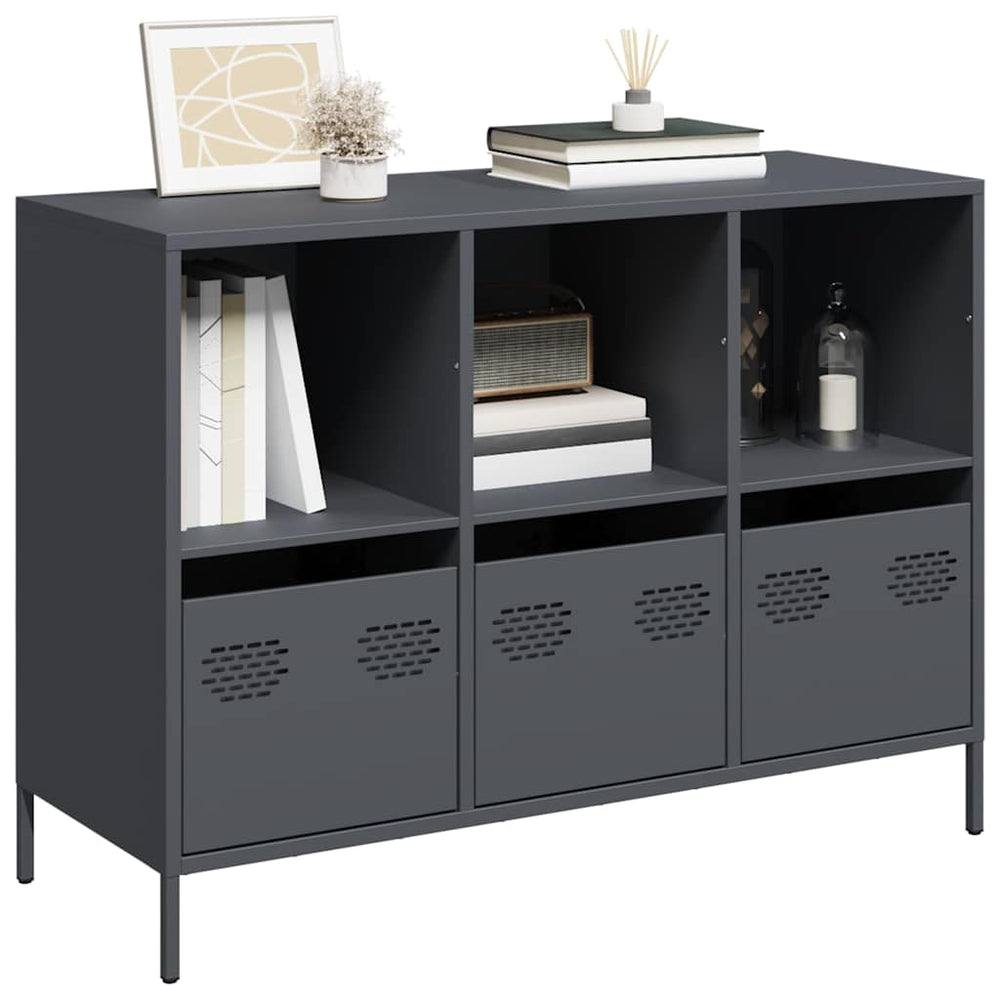vidaXL Sideboard 101.5x39x73.5 cm Cold-rolled Steel