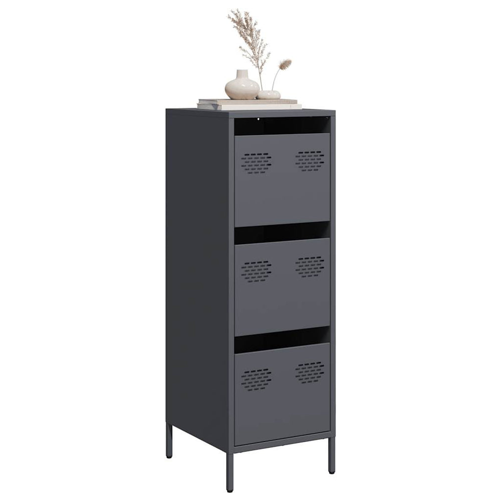 vidaXL Highboard 39x35x103.5 cm Steel