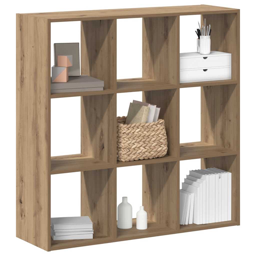 Bookcase 68,5x32x68,5 cm Engineered Wood Oak