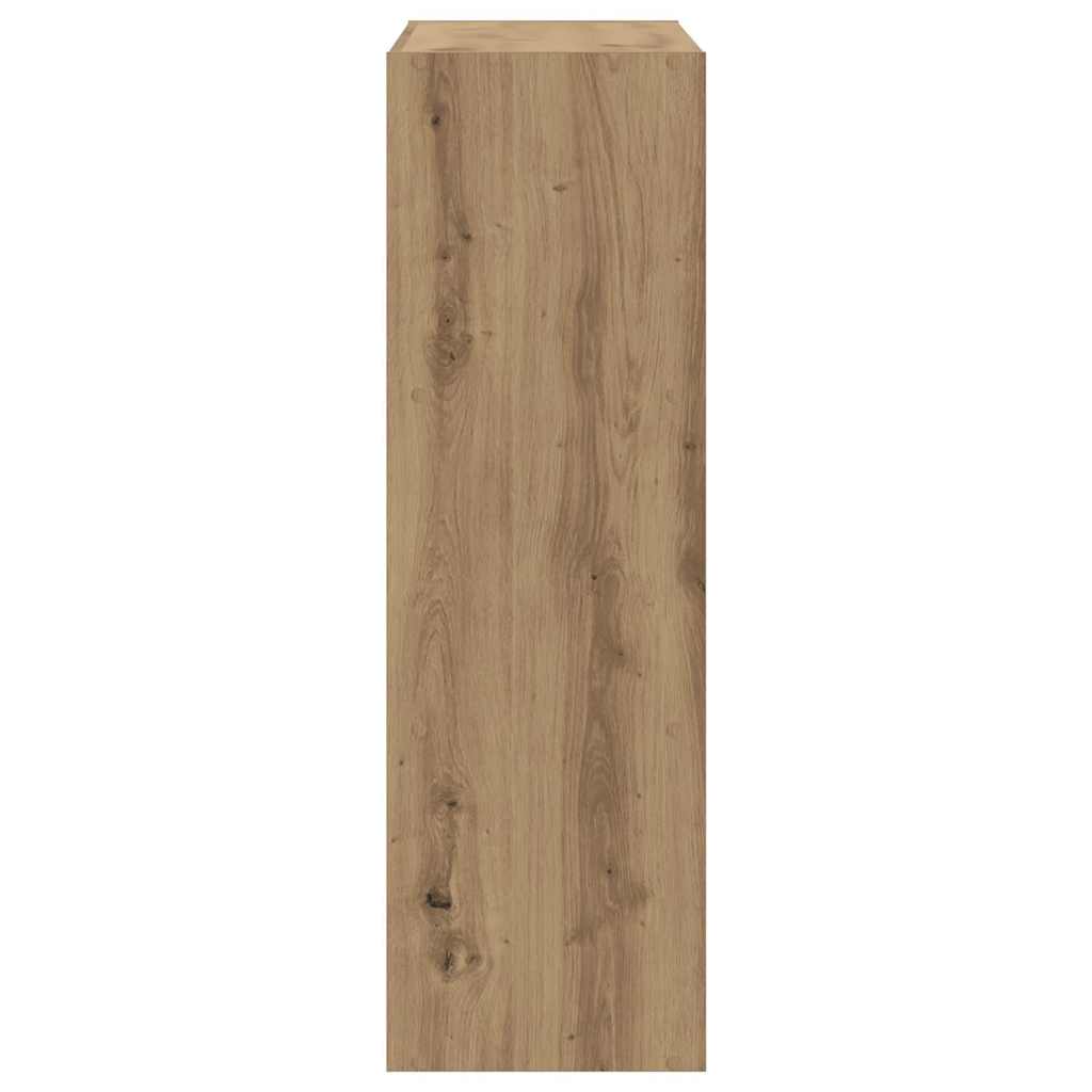 Bookcase 68,5x32x68,5 cm Engineered Wood Oak