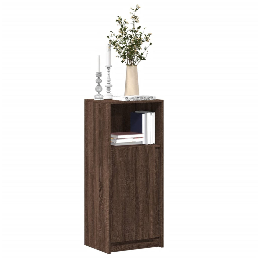 vidaXL Sideboard with LED 42.5x34x100 cm Engineered Wood