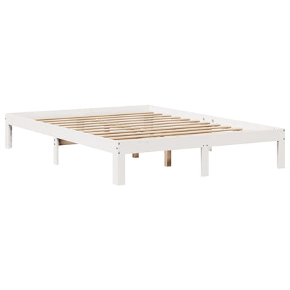 Bed Frame with Headboard without Mattress White 120 cm 200 cm