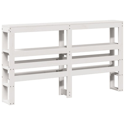 Bed Frame with Headboard without Mattress White 120 cm 200 cm