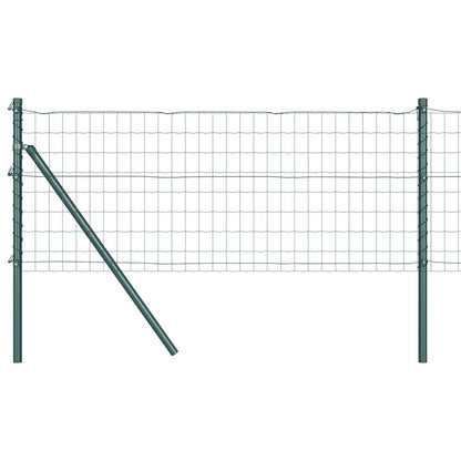 Euro Fence 25 x 0.6 m PVC-Coated Steel Mesh Ground Fix Green 50 x 75 mm mesh