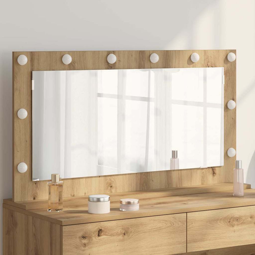 vidaXL Vanity Mirror 100 x 55 x 18 cm Rectangular
