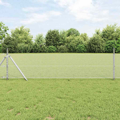 Hexagonal Fence Ground Fix 50 x 1 m Silver Galvanised Steel mesh Size 13 mm mesh 0.8 m