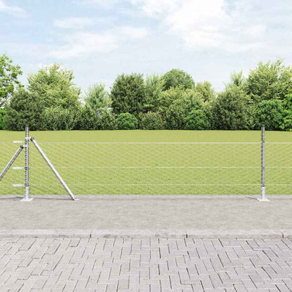 Hexagonal Fence with Concrete Base 100 x 1 m Galvanised Steel mesh Size 36 mm mesh 0.4 m