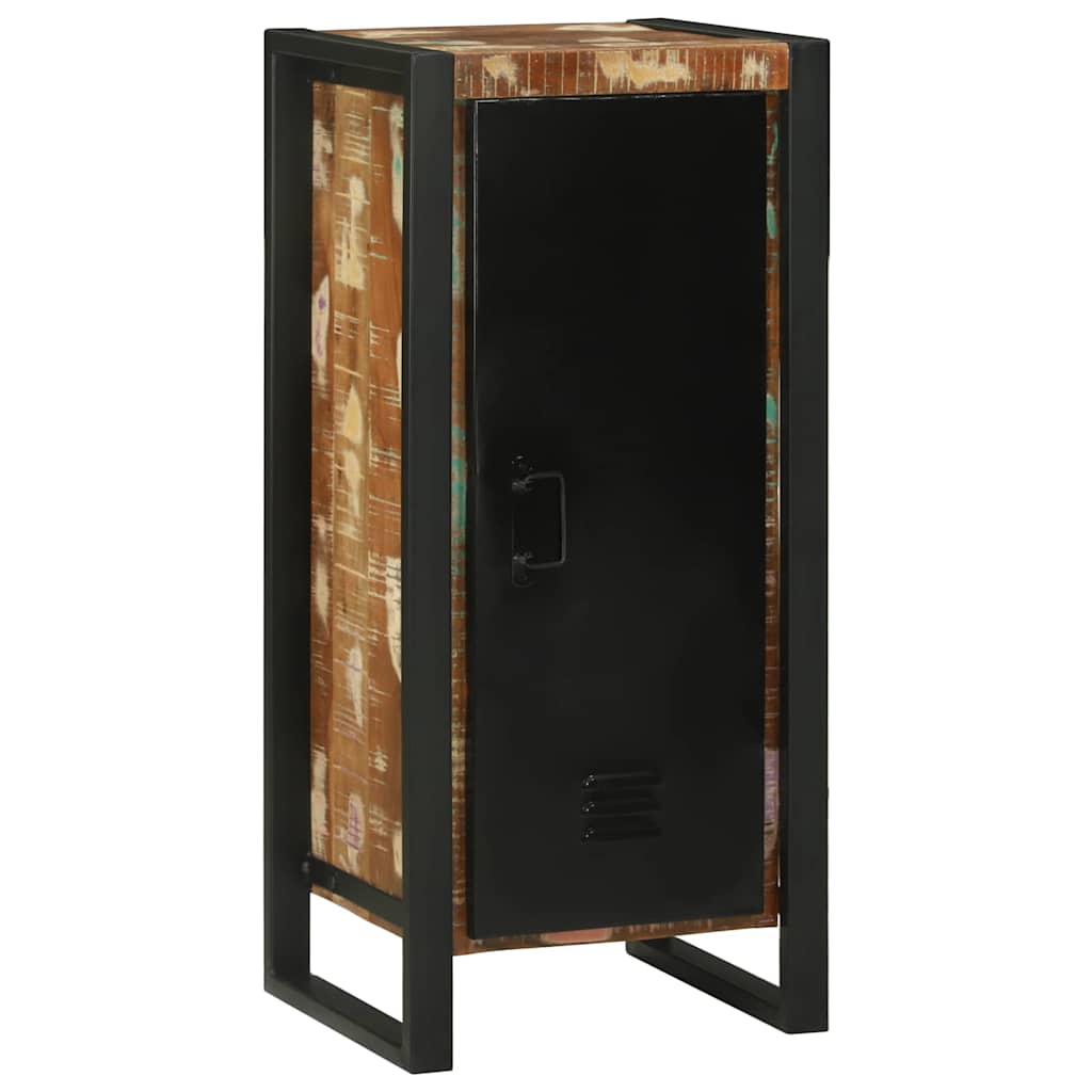 vidaXL Bathroom Furniture Set 4 pcs Multicolour and Black 6