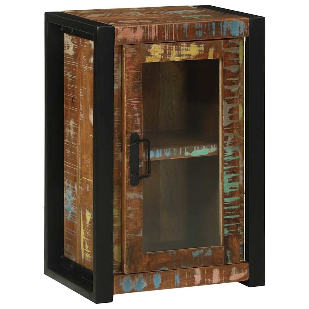 vidaXL Bathroom Furniture Set 4 pcs Multicolour Solid Reclaimed Wood 6