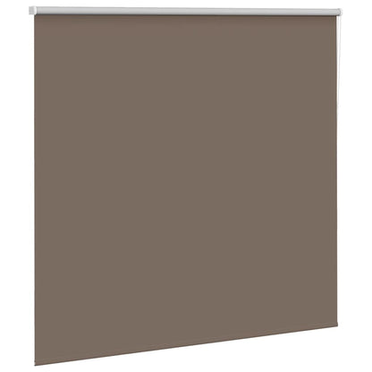 Roller Blind Blackout 105x130 cm Fabric Width 100.7 cm Coffee 160 cm