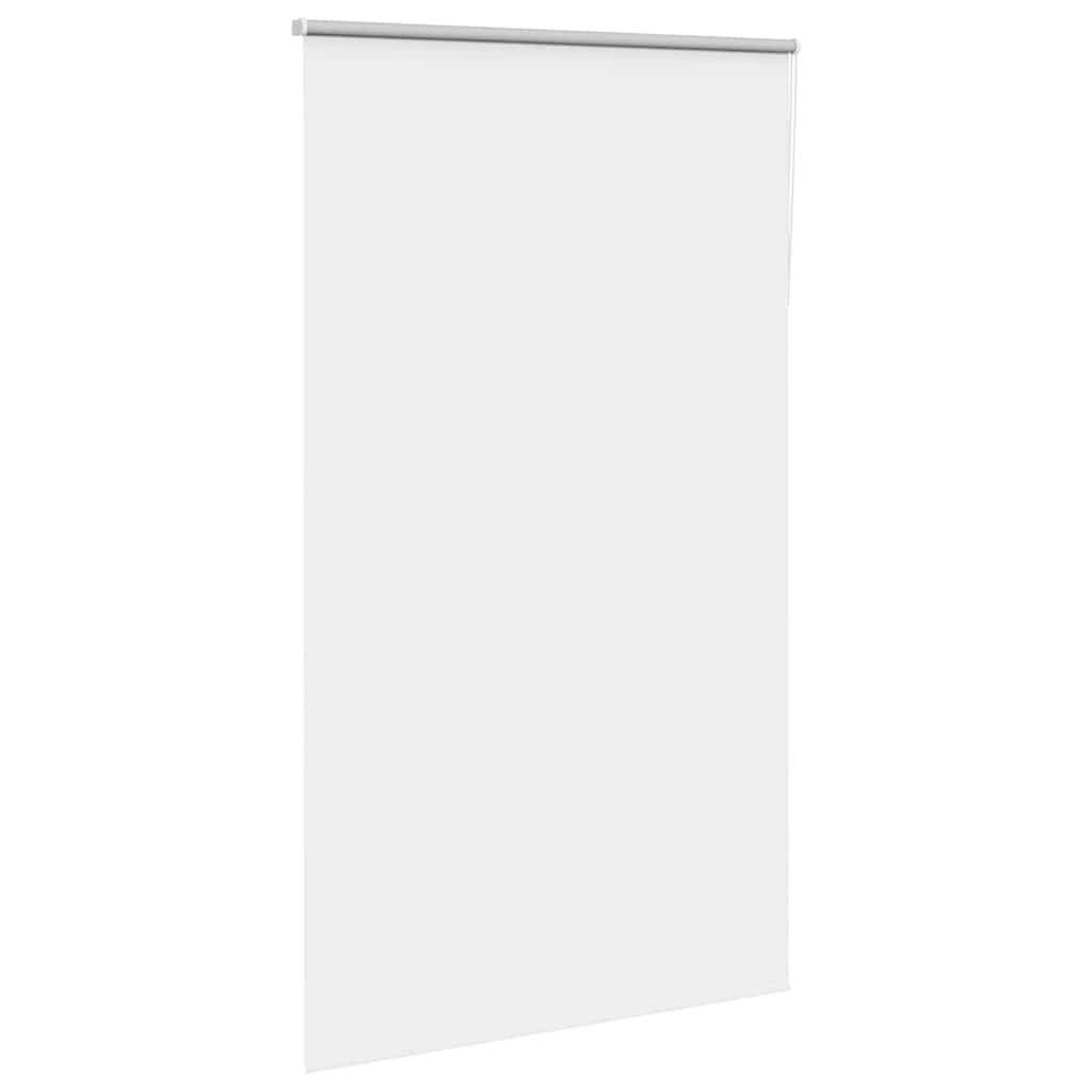 Roller Blind Blackout 105x230 cm Fabric Width 100.7 cm White 140 cm