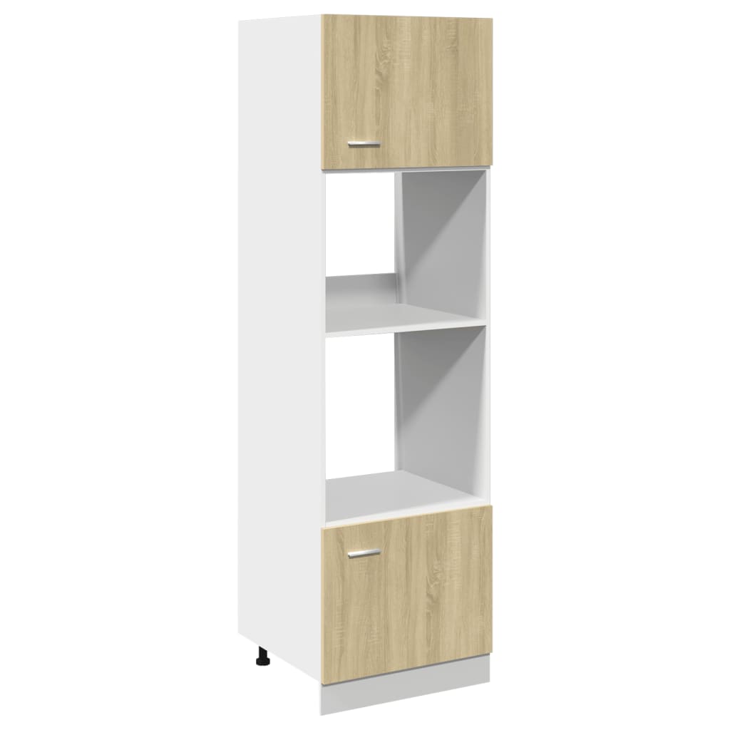 vidaXL 7 Piece Kitchen Cabinet Set Lyon Sonoma Oak Engineered Wood 5