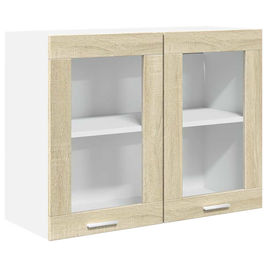 vidaXL 8 Piece Kitchen Cabinet Set Lyon  Sonoma Oak Engineered Wood 4