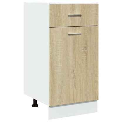 vidaXL 8 Piece Kitchen Cabinet Set Lyon  Sonoma Oak Engineered Wood 5