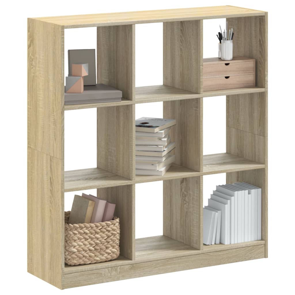 Bookcase Engineered Wood Sonoma oak 102 cm 108 cm