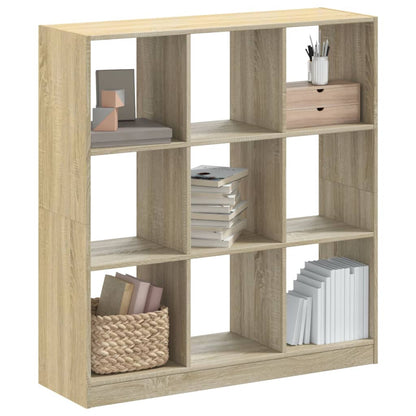 Bookcase Engineered Wood Sonoma oak 102 cm 108 cm
