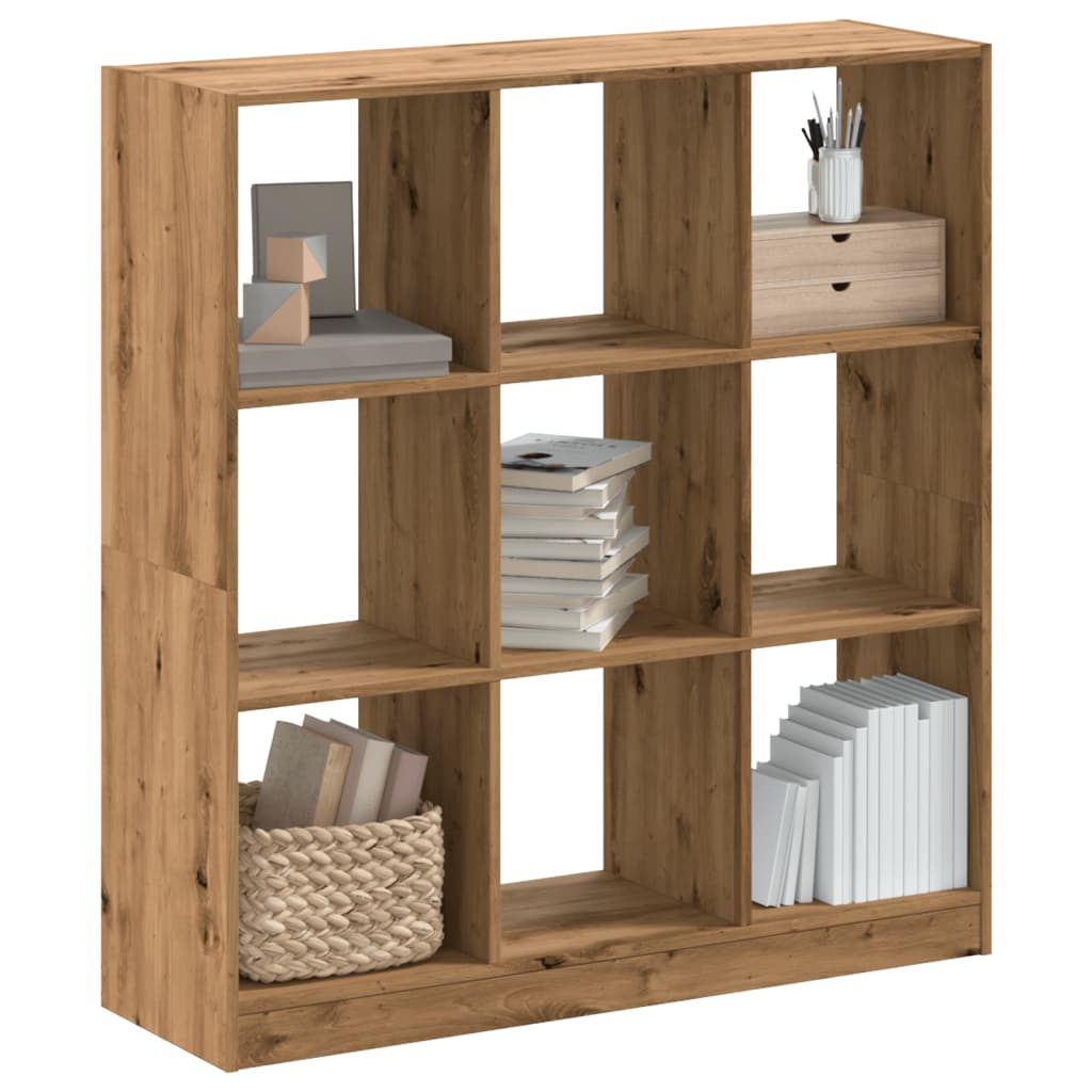 Bookcase Engineered Wood Artisan oak 102 cm 108 cm