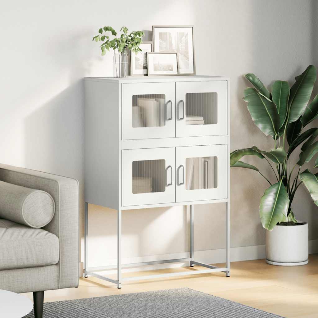Highboard Steel 68 x 39 x 107 cm