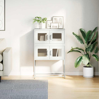 Highboard Steel 68 x 39 x 107 cm