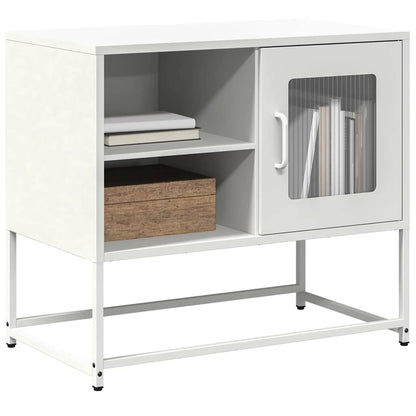 TV Cabinet 68x39x60,5 cm Steel White 68 cm