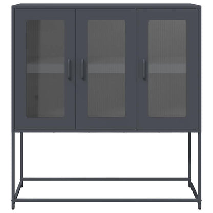 Sideboard 100,5x39x107 cm Cold-rolled Steel Anthracite