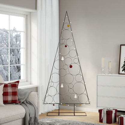 Metal Christmas Tree KUOPIO Steel Black