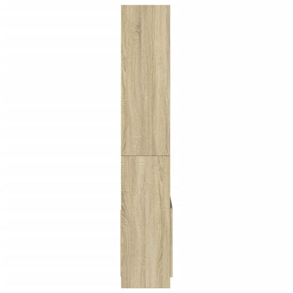 Highboard 63x33x100 cm Engineered Wood Sonoma oak 180 cm