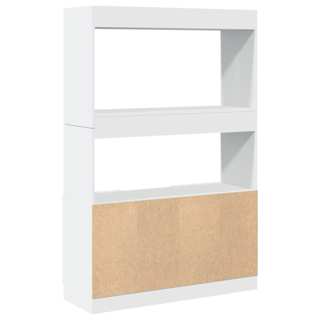 Highboard 92x33x140 cm Engineered Wood White 140 cm