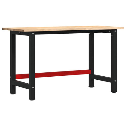 Workbench 100x60x81,5 cm Solid Wood Oak 140 x 60 x 81.5 cm