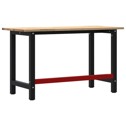 Workbench 100x60x81,5 cm Solid Wood Oak 140 x 60 x 81.5 cm