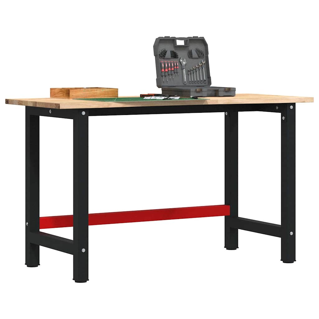 Workbench 100x60x81,5 cm Solid Wood Oak 140 x 60 x 81.5 cm