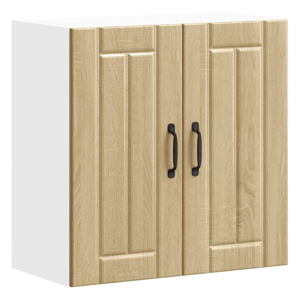 Kitchen Wall Cabinet "Lucca" Engineered Wood Sonoma Oak 1x wall cabinet (2 doors) 60 cm wide 60 cm high