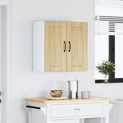 Kitchen Wall Cabinet "Lucca" Engineered Wood Sonoma Oak 1x wall cabinet (2 doors) 60 cm wide 60 cm high