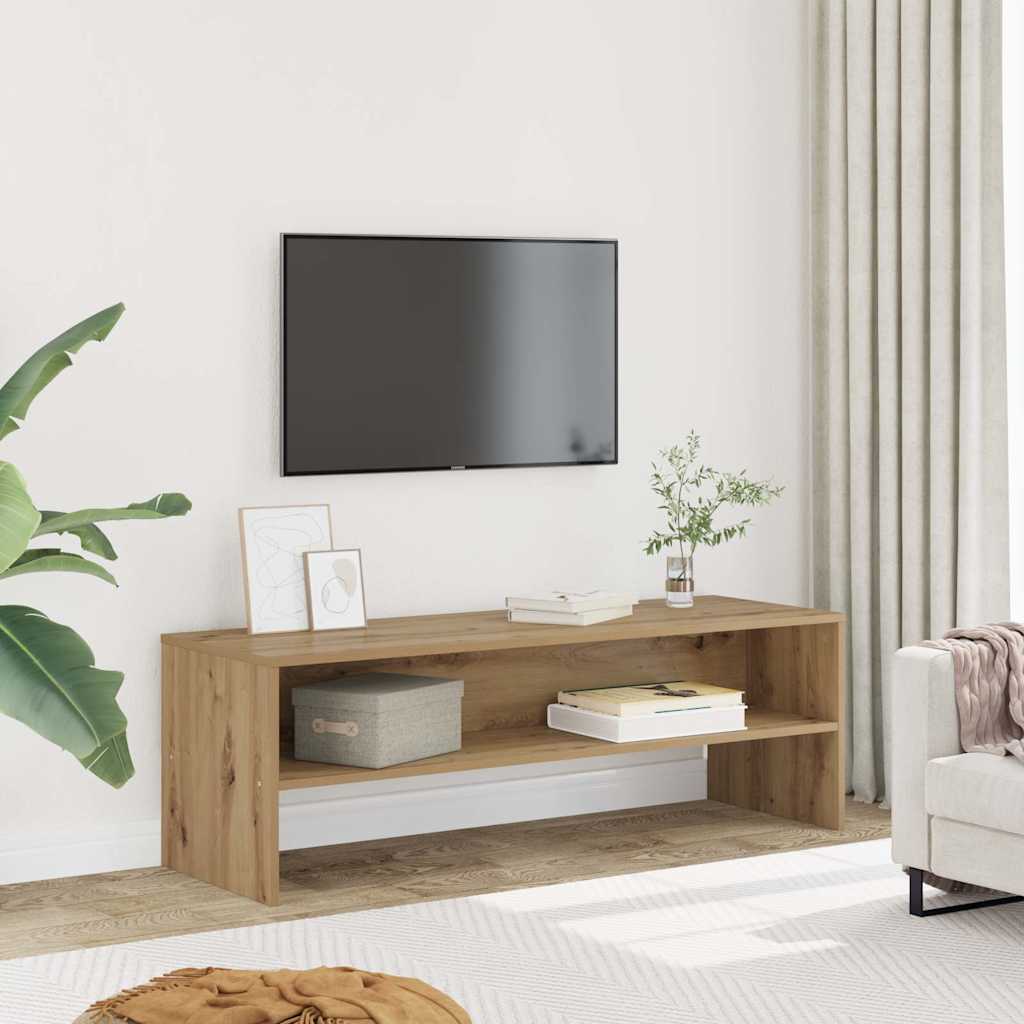 TV Cabinet 120x40x40 cm Engineered Wood Artisian oak