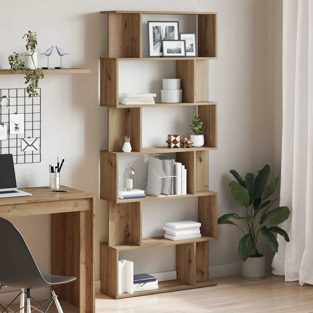 vidaXL Book Cabinet/Room Divider 80x24x192 cm