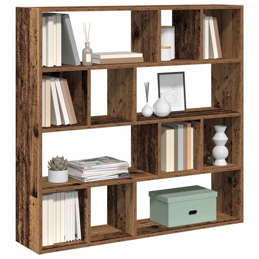 Book Cabinet/Room Divider 105x24x102 cm Old wood