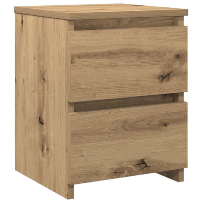 Bedside Cabinet 30x30x40 cm Engineered Wood Artisan oak