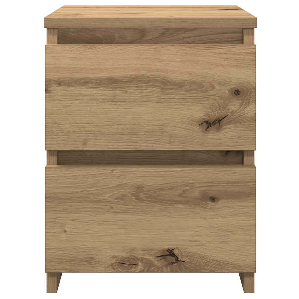 Bedside Cabinet 30x30x40 cm Engineered Wood Artisan oak